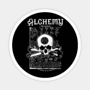 Alchemy In Search of Truth Occult Magnet